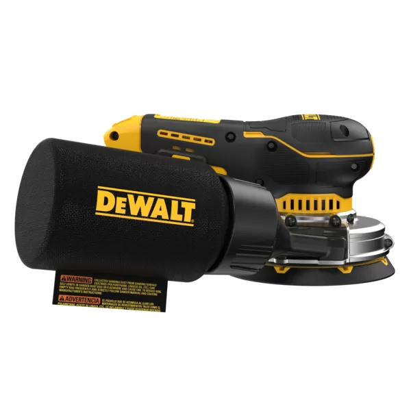 Aku excentrická bruska DeWALT DCW211N, 125 mm, bez akumulátorů