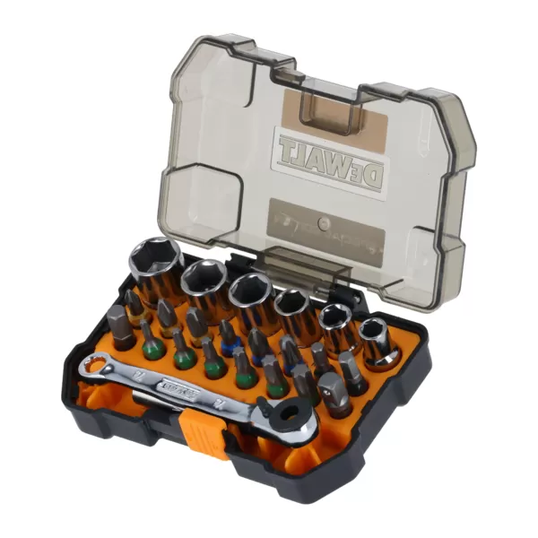 Sada bitů a hlavic DeWALT DT70906 McLaren 24 dílná