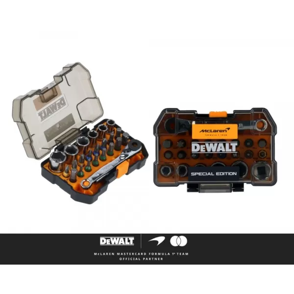 Sada bitů a hlavic DeWALT DT70906 McLaren 24 dílná