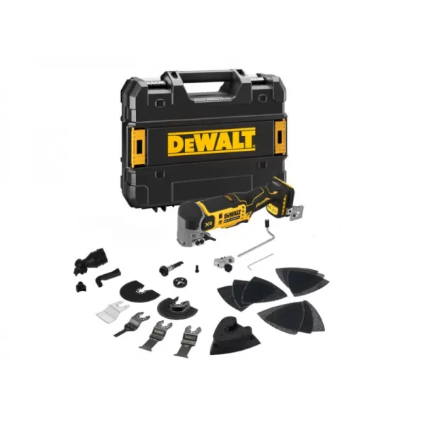 Aku oscilační multibruska Dewalt DCS359NT solo, TSTAK