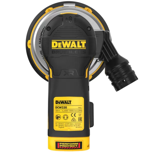 Aku excentrická bruska DeWALT DCW230N, 150 mm, bez akumulátorů