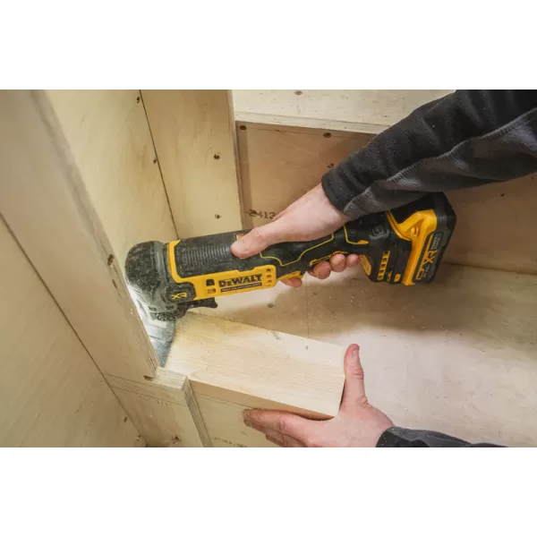 Aku oscilační multibruska Dewalt DCS359S2, 2x3,5Ah Powerstack, TSTAK