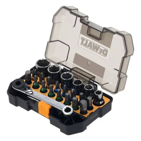 Sada bitů a hlavic DeWALT DT70906 McLaren 24 dílná