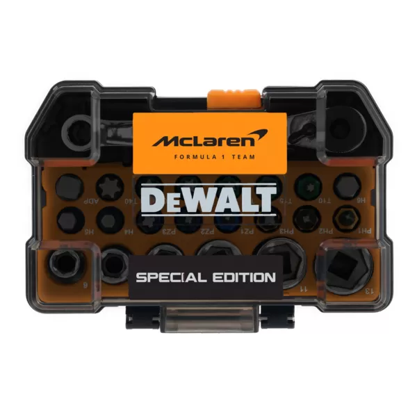 Sada bitů a hlavic DeWALT DT70906 McLaren 24 dílná