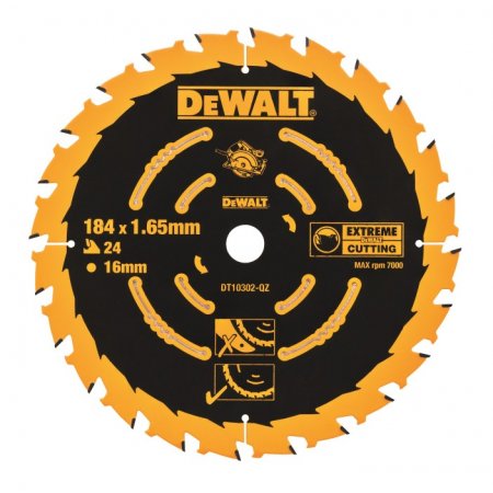 Pilový kotouč DeWALT EXTREME® 184x16 mm