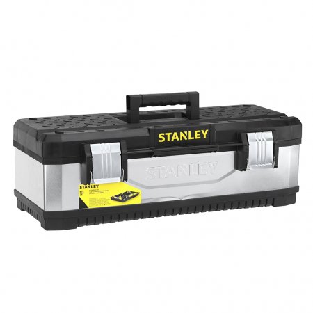 Kovoplastový box Stanley na nářadí - galvanizovaný 1-95-618