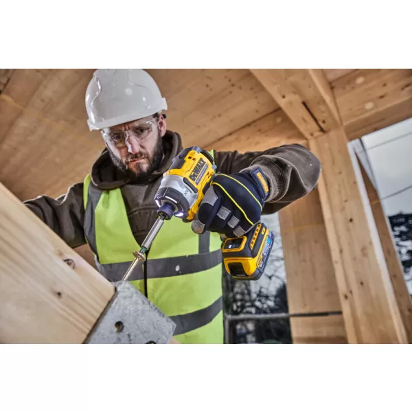 Aku rázový utahovák DeWalt DCF860E2T POWERSTACK, 18V, 2x1,7Ah, kufr