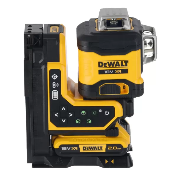 Aku rotační laser DeWalt DCLE34035D1, 18V, 1x2,0Ah