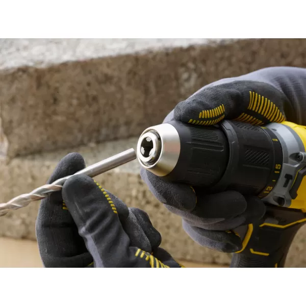 Aku bezuhlíková vrtačka s příklepem Stanley FATMAX® SFMCD715D1K, V20, 18 V