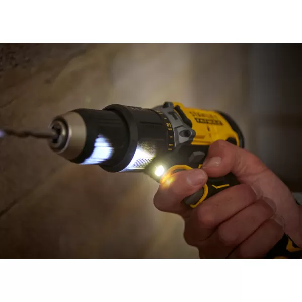 Aku bezuhlíková vrtačka s příklepem Stanley FATMAX® SFMCD715D1K, V20, 18 V